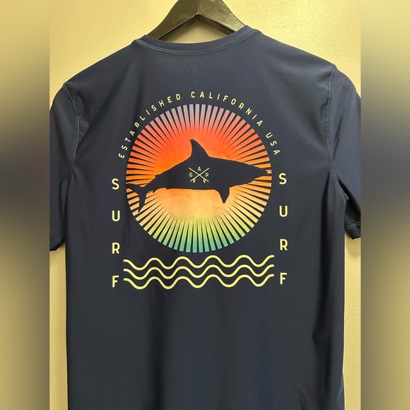 GAP Kids Recycled Shark Swim Rash Guard - Picture 3 of 10